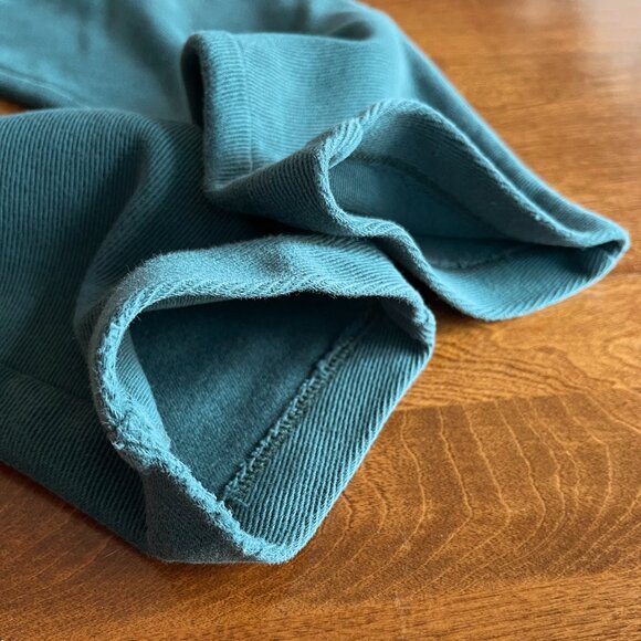 Hanna Andersson green twill joggers 120 - Picture 7 of 9